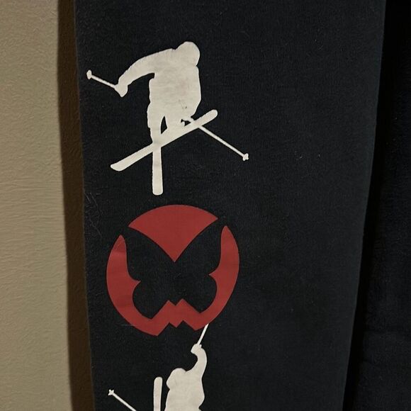 Ski Independent Monarch Colorado Jumpsuit Unisex Medium Hoodie - Picture 8 of 13